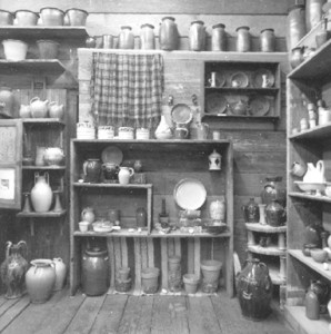 seagrove pottery museum interior circa 1970s